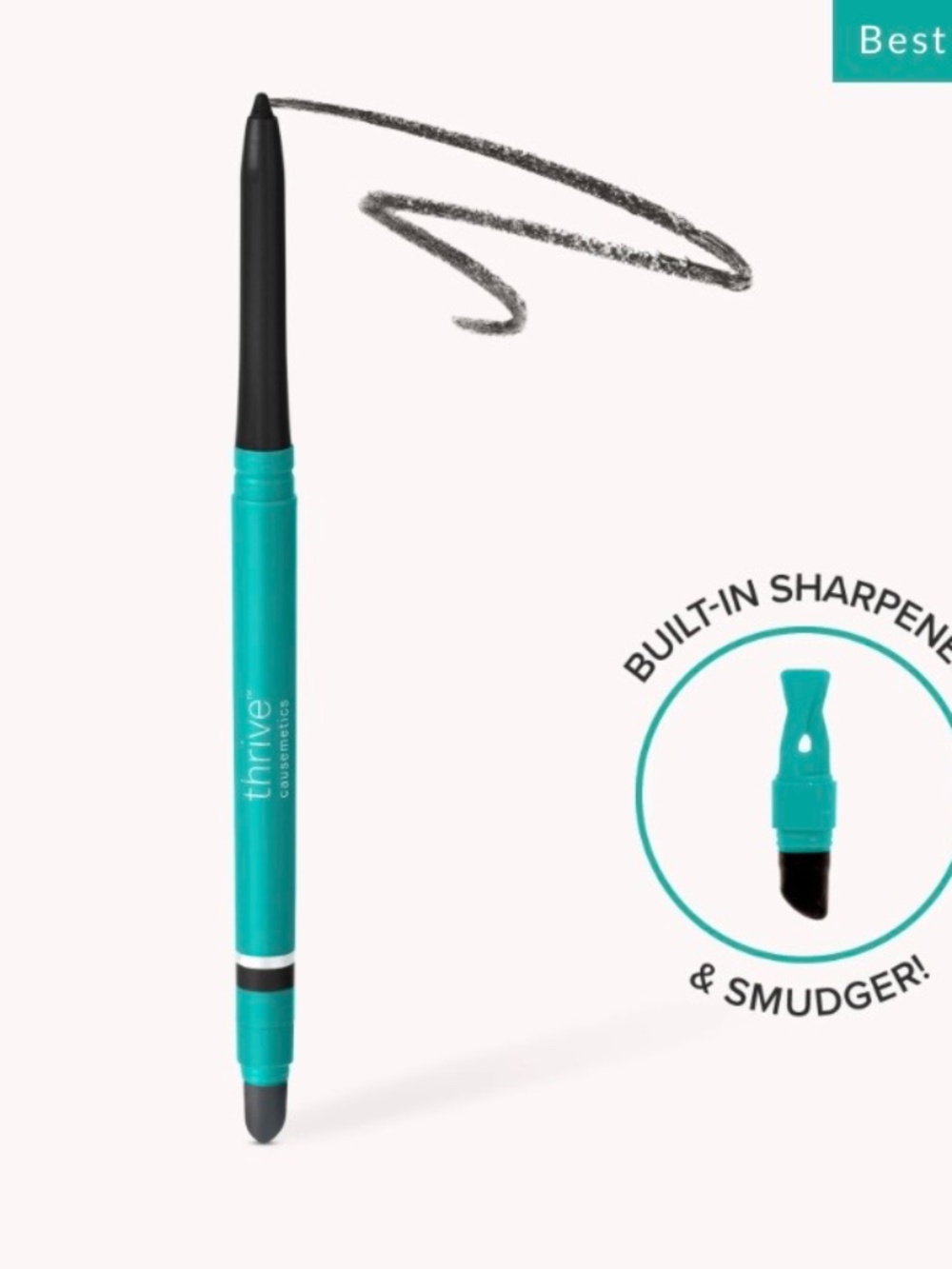 Thrive Causemetics Infinity Waterproof Eyeliner in Lauren Black